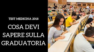 Graduatoria medicina 2018 come funziona [upl. by Kingdon]