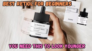 Trying the FAMOUS COSRX Retinol Serum Retinol for Beginners A Product for Glowing and Young Skin [upl. by Featherstone]