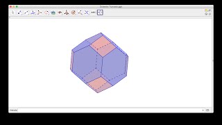 El Octaedro Truncado con GeoGebra y Stella 4D [upl. by Prakash]