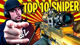 TOP 10 SNIPER Moments Nostalgie  Call of Duty Black Ops 4 [upl. by Bonnette]