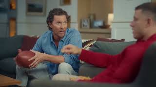 🤣 Hilarious Matthew McConaughey amp Christian McCaffrey Uber Eats Commercial [upl. by Libbi611]