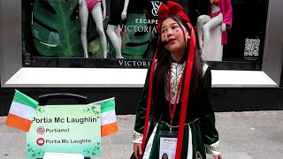 Dublins Youngest Performer  10 Year Old Portia McLaughlin with The Fields Of Athenry [upl. by Bivins349]