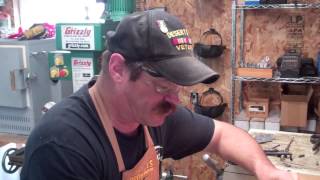 Gunsmithing Machining a Rifle Screw Part 1 GunWorks [upl. by Nagiam]