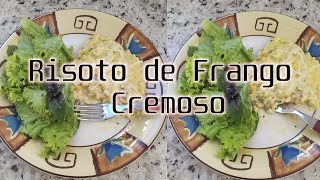 Risoto Cremoso de Frango [upl. by Jaqitsch464]