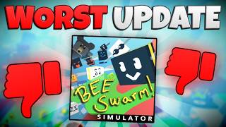 THIS Is The WORST Update In Bee Swarm Simulator [upl. by Edyaj]