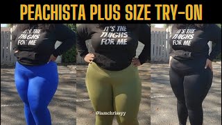 Peachista Plus Size Activewear Review [upl. by Ybrik]