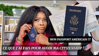 AVOIR SA CITOYENNETÉ AMERICAINE SANS PARLER ANGLAIS MON EXPERIENCE [upl. by Virgil39]