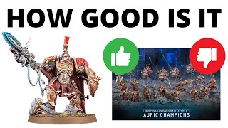 Auric Champions Box Set  is the new Custodes Battleforce a Good Deal [upl. by Annaeiluj]