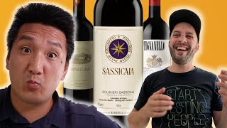 Sassicaia Tignanello amp More  Overrated Underrated Super Tuscan Wines [upl. by Annekcm]