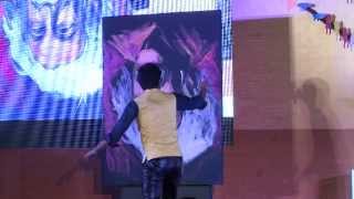 Vilas Nayak Hues N Tunes at India Inclusion Summit 2014 [upl. by Retniw80]