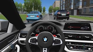 City Car Driving  BMW M5 F90  Street Racing [upl. by Aneehsit397]