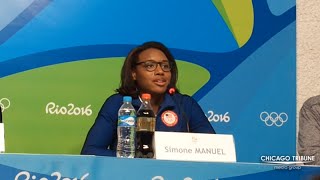 Swimmer Simone Manuel on Her Olympics [upl. by Nelo]