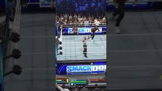 The Usos vs Tama Tonga and Tanga Loa wwe smackdown gaming shorts wrestling feedshorts wwe [upl. by Routh]