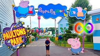 Exploring Peppa Pig World 2 Fantastic Days at Paultons Park All the Rides for Young Children [upl. by Etteuqal]