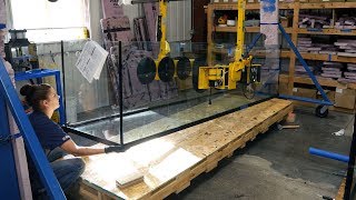 How Custom Aquariums Are Made  Factory Tour [upl. by Milks928]