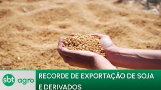 SBT Agro 290724  Roraima bate recorde de exportação de soja e derivados [upl. by Alyworth]