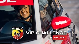 Dragana Mićalović nikada nije vozila brzoDo sada  Abarth VIP Challenge by Petrol [upl. by Acissj]