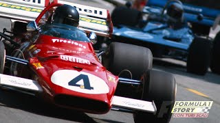 VETTURE STRAORDINARIE  TYRRELL 003 vs FERRARI 312B  F1 STORY MONDIALE 1971 PARTE 1 [upl. by Yelha]