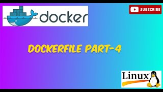 7Dockerfile Part4 docker kubernetes devops [upl. by Enitsirhc]