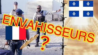 Ces Migrants sont en train dENVAHIR LE QUÉBEC je vais à leur Rencontre [upl. by Lemyt]