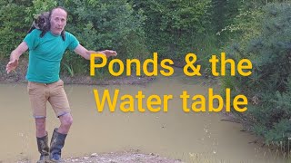 Do ponds affect the water table permaculture geography adventure nature landscaping cat [upl. by Intirb]