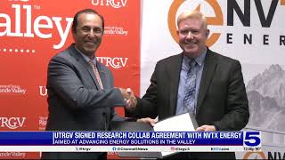 UTRGV NVTX Energy collaborate to advance energy solutions in the Valley [upl. by Anniahs]