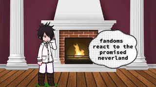 fandoms react to the promised neverlandunfinishedrushed [upl. by Michi]