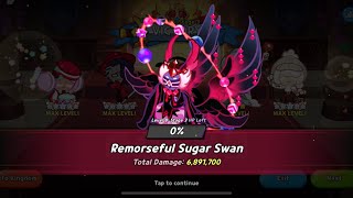 Cookie run kingdom  boss hunt  Remorseful Sugar Swan level B stage 3 [upl. by Vetter524]