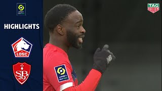 LOSC LILLE  STADE BRESTOIS 29 0  0  Highlights  LOSC  SB29  20202021 [upl. by Otecina]