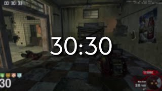 BO1 Zombies  Verruckt Round 30 Speedrun World Record 3030 [upl. by Casaleggio192]