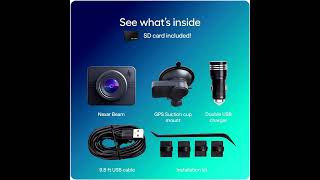 Nexar Beam GPS Dash Cam with Best Specs and Best Features [upl. by Walrath]