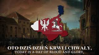 quotWarszawianka 1831 rokuquot The Varsovian 1831  Polish Patriotic Song LYRICS [upl. by Winna970]