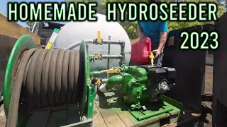 Homemade Hydroseeder MAJOR Upgrade 2023 [upl. by Daniell]