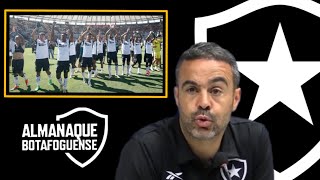 BOTAFOGO TRABALHO EM CONSTANTE EVOLUÇÃO COPA DO BRASIL NA QUINTA [upl. by Hafeetal]