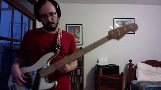 Santana  Incident at Neshabur  Bass Cover [upl. by Annoed]