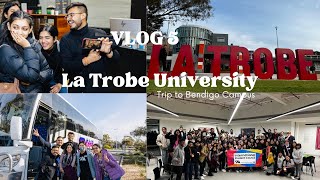 Trip to La Trobe University Bendigo Campus  VLOG 5  indiansinmelbourne internationalstudents [upl. by Uot996]