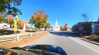 Driving Around During New Hampshire Foliage [upl. by Oman]