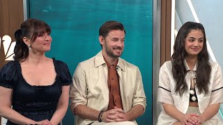 Chyler Leigh Evan Williams amp Sadie LaflammeSnow on ‘The Way Home’ fan theories  New York Live TV [upl. by Aitas729]