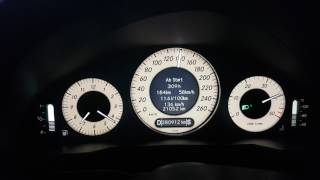 E420 CDI acceleration V8 Diesel [upl. by Schnur]