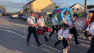 Aughrim Accordion Band  Desertmartin Band Parade 2023 [upl. by Leanahtan877]