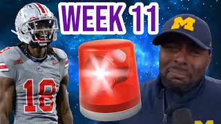 College Football Week 11 RECAP amp Power Rankings [upl. by Vasiliki]