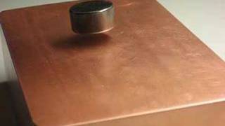 Magnetic Levitation over copper [upl. by Saihttam]