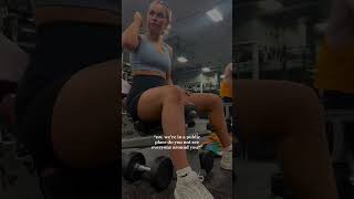 guess its time to build a home gym karen gymkaren fitness momlife publicgym karenvideos lift [upl. by Wertz]