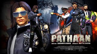 PATHAAN  पठान   FREE FIRE  FF STORY  JAZZ FF GAMER [upl. by Anujra609]