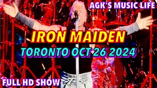 Iron Maiden Full HD Show Oct 26 2024 Toronto ironmaiden vinylcommunity [upl. by Dlonra]