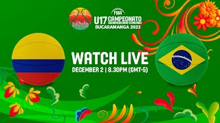 FINAL Colombia v Brazil  Full Basketball Game  South American U17 Womens Championship 2023 [upl. by Pease]