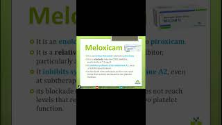 Meloxicam Uses Dosage and Side Effects Explained nsaids medical pharmacology [upl. by Ikram]