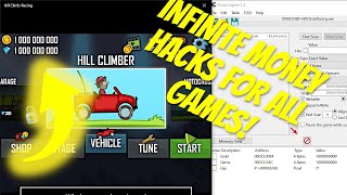 How to HACK a Game For INFINITE MONEY With Cheat Engine  Cheat Engine Tutorial Series Part 2 [upl. by Nikolia472]