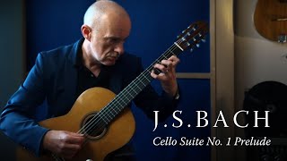 JS Bach  Cello Suite no1 BWV 1007 Prelude  Joseph Chester Guitar [upl. by Ardnait571]