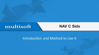 Introduction and Method to Use NAV C Side Training Video  Multisoft Virtual Academy [upl. by Langan]